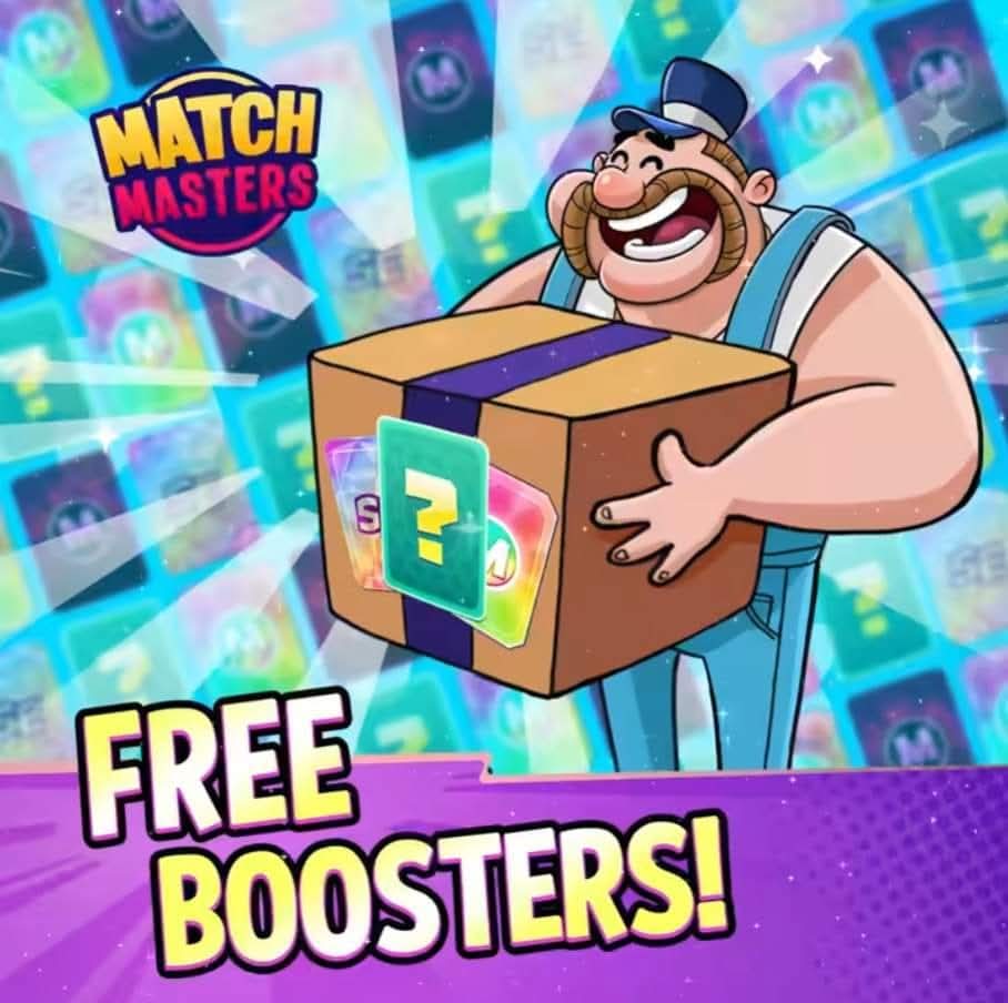 MATCH MASTERS FREE BOOSTERS